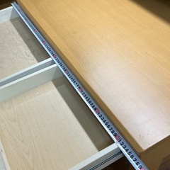 学習机 本棚 サイドチェスト 3点セット 木製 ナチュラルの画像