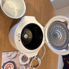 レコルト コンパクト ライスクッカー RCR-1 ホワイトの画像