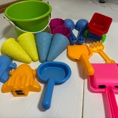 [取引中][無料]砂場おもちゃセットの画像