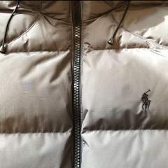 ラルフローレンダウンコートの画像