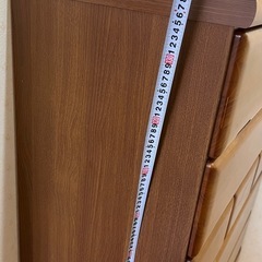 【美品】木製タンスの画像