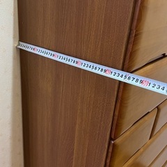 【美品】木製タンスの画像