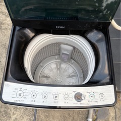 (運搬費込)(即日、深夜ok)オシャレデザインHaier 2021年製　5.5キロの画像
