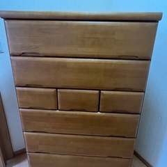 【美品】木製タンスの画像