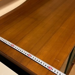 サイドボード 食器棚 深緑 ダークグリーン 木製 ビンテージの画像