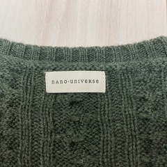 ナノユニバース　せーたーセーターの画像
