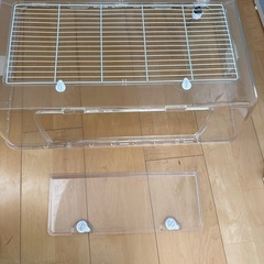 【お話中】ハムスター　ゲージ　餌セットの画像