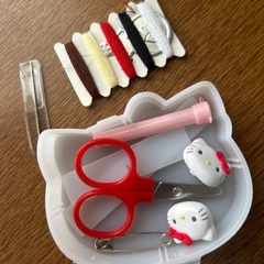 ハローキティ  Hello Kitty 　キティちゃん　ソーイングセットの画像
