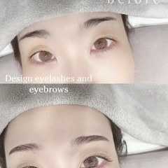 目元はバランス◎