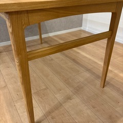 unico SIGNE ダイニングテーブル 140cm×80cm ナチュラル の画像