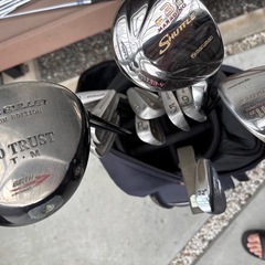 不要ゴルフセット　ダンロップ　バッグ付きの画像