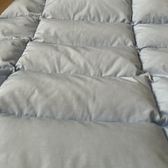 ベビーコクーン stockform 水色 寝袋 赤ちゃん 乳児 ２段階（70～80cm）bee Baby Cocoon おくるみ ベビー用品 ブルー 冬 防寒の画像