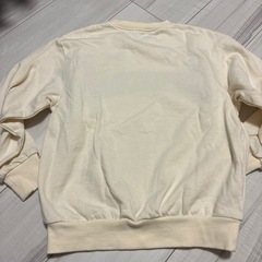 140cm アイボリートレーナーの画像