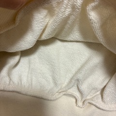 140cm アイボリートレーナーの画像