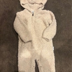 新品 ジェラピケ ベビー ロンパース 80 ハロウィン 2020 犬耳 もこもこの画像