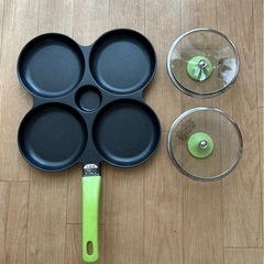 4個口フライパンの画像