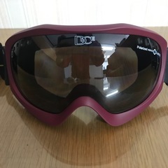 ☆DICE スキー/スノーボード ゴーグル (ワインレッド系)の画像