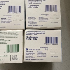 ドイツ　ハーブティー　4つの画像