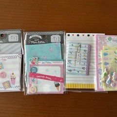 決まりました！レターセットの画像