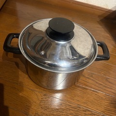 ステンレス鍋の画像