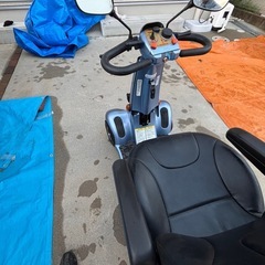 カワムラ電動車椅子、ジャンク品の画像