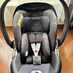 サイベックス cybex クラウドT ブラック カーミラー ベビーシート 新生児 トラベルシステム リベルカーシートアダプタ チャイルドシートの画像
