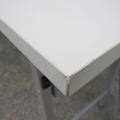 折りたたみテーブル　ホワイト　1800ｘ450ｘ700　の画像