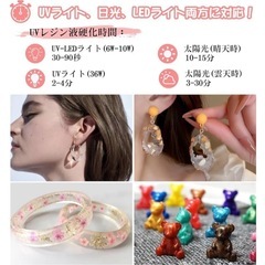 新品未使用未開封❣️ UVレジン液 250g UV/LED対応レジン液 大容量 高い透明 ハードタイプ成形 DIY手作り　装飾急速に硬化 低アレルギー性の画像