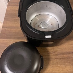 お話中　SHARP 炊飯器 3合炊き 2019年製 説明書付き の画像