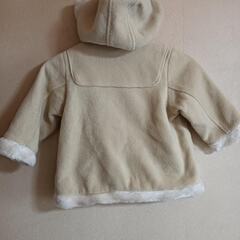 90サイズのダッフルコートですの画像