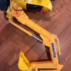 【おもちゃ】乗用マイクロショベル コマツPC01の画像