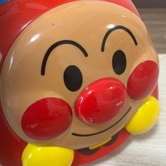 ベビー乗車兼手押し可能アンパンマン車　中古品の画像