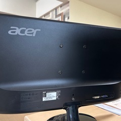 acer パソコンモニターの画像