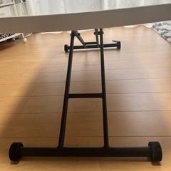 ニトリ　昇降テーブル　白　w1200
　の画像