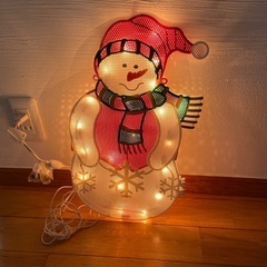 ニトリのスノーマンの画像