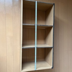 木製ラック3段の画像
