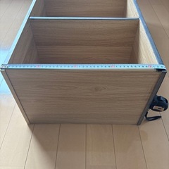 木製ラック3段の画像