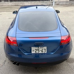 極上美車 Audi TTクーペ 2.0TFSI ディープシーブルー 19インチAW 車検R9年1月迄　諸費用無　乗って帰れます　下取り歓迎 8Jの画像