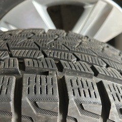 17インチトヨタ純正ホイール　スタッドレス付き
の画像