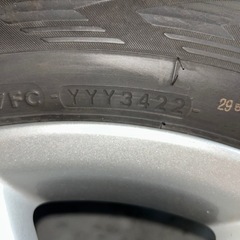 17インチトヨタ純正ホイール　スタッドレス付き
の画像
