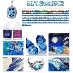 新品❣️ エポキシ樹脂 2液性 4.3kg/128ozエポキシ樹脂レジン液 大容量 (A液+B液) 体積比1:1 高い透明 高硬度 黄変しにくい 操作簡単 自然硬化 コーティング樹脂 木材キャスティング 高い光沢の画像