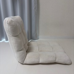 モコモコ座椅子MARCO白の画像