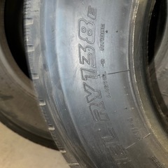 9.5分山★ヨコハマ◆RY138E◆225/80R17.5◆夏用6本➕1本◆2017年 
の画像