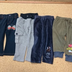 90㎝ボトムスまとめて10点 洗い替えにの画像