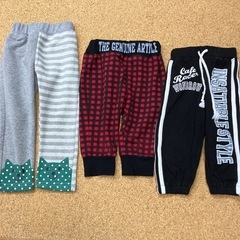 90㎝ボトムスまとめて10点 洗い替えにの画像