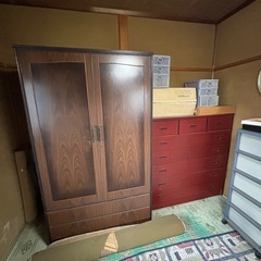 家の不用品　家具　レトロ　収納　箪笥
の画像