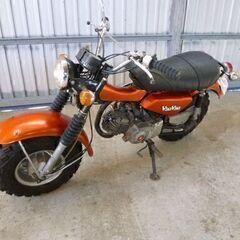 稚内市から　実働　90ｃｃ　スズキ　バンバン90　バギータイヤ 　整備書　パーツリスト付きの画像