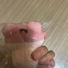 ちいかわ　かにちゃん　寝そべりぬいぐるみの画像