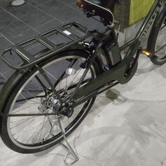ステップクルーズe　カーキ　26インチ　デュアルドライブ　電動自転車　6677の画像