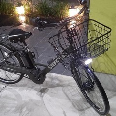 ステップクルーズe　カーキ　26インチ　デュアルドライブ　電動自転車　6677の画像